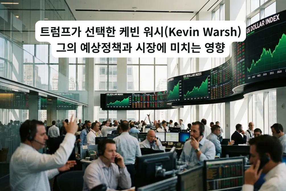 케빈 워시의 등장과 향후 전망을 나타내는 이미지