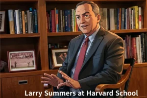 Larry Summers at Harvard University