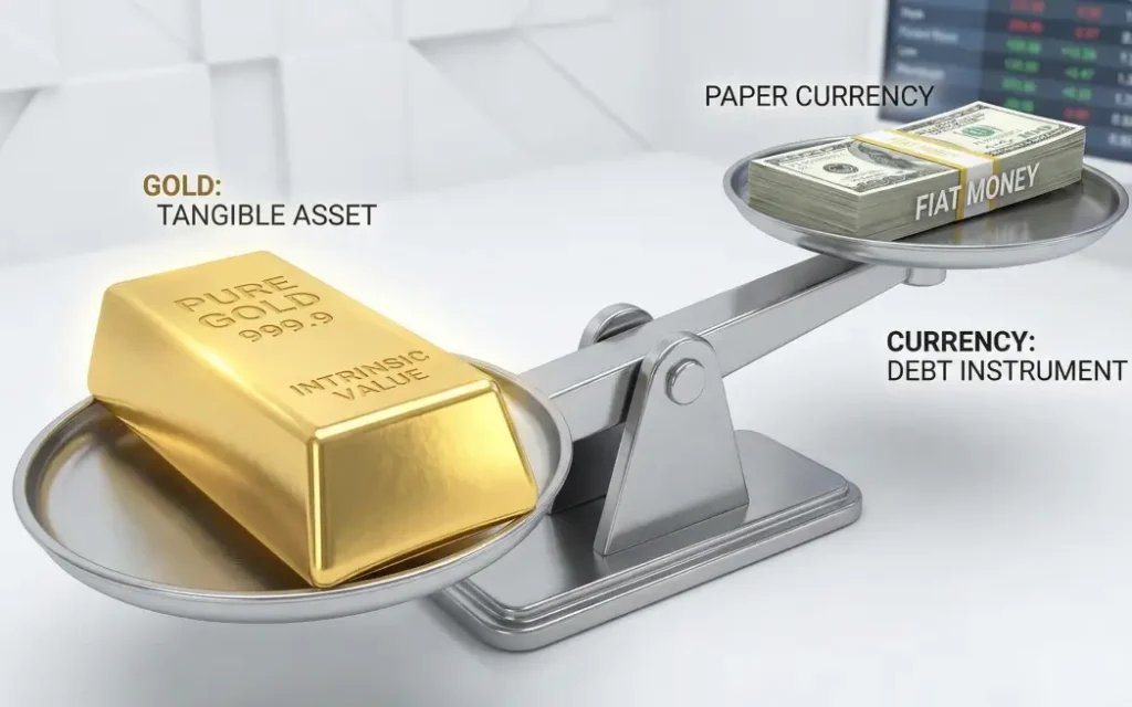Gold is more valuable than cash 