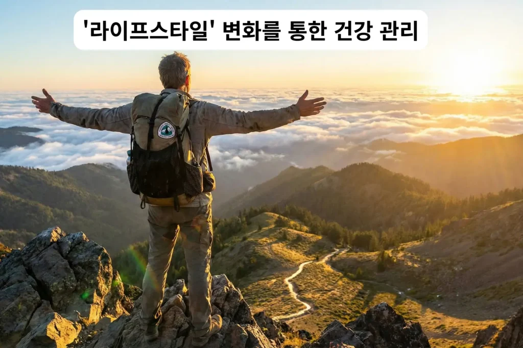 라이프 스타일 변화를 통한 건강 관리