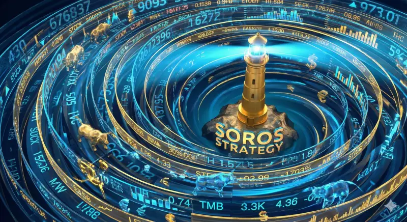 퀀텀펀드의 철학과 수익률을 나타내는 이미지