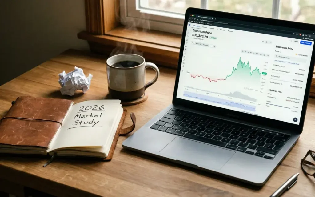 이더리움의 가치에 대해 재발견을 함으로써 투자 영역을 넓히고 수익율을 높인다는 이미지