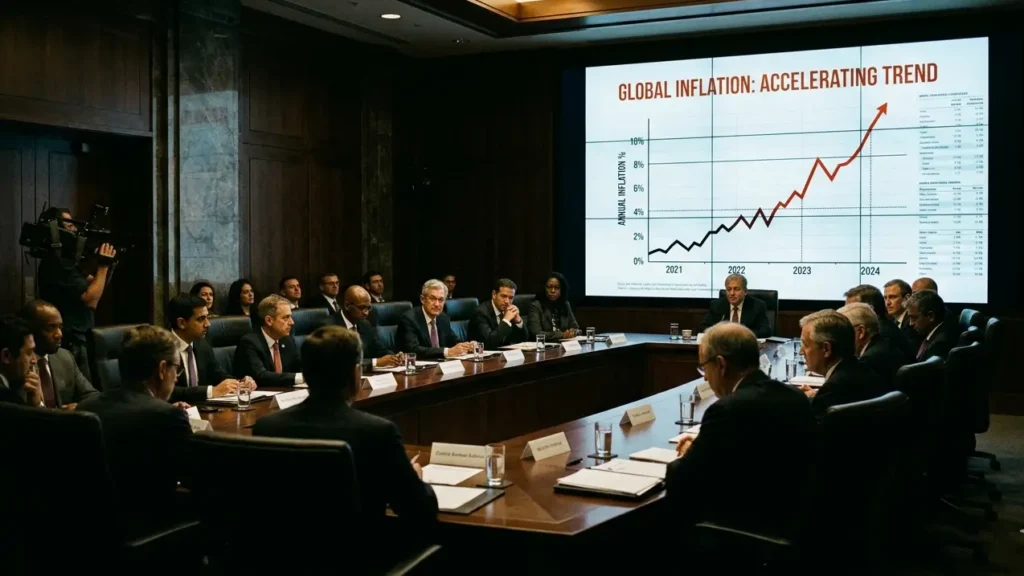 Central Bankers Face Rising Global Inflation